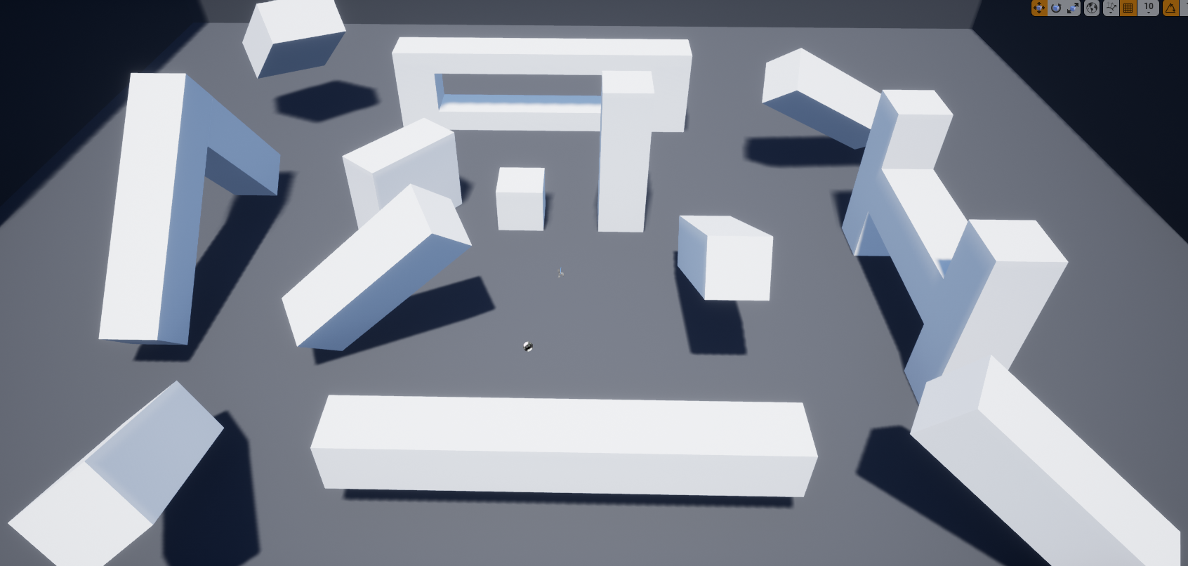 Simulation environment in Unreal Engine 4